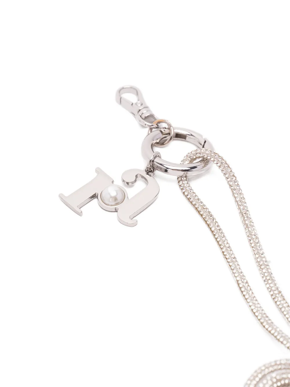 Rosantica Gaia Keyring In Metallic
