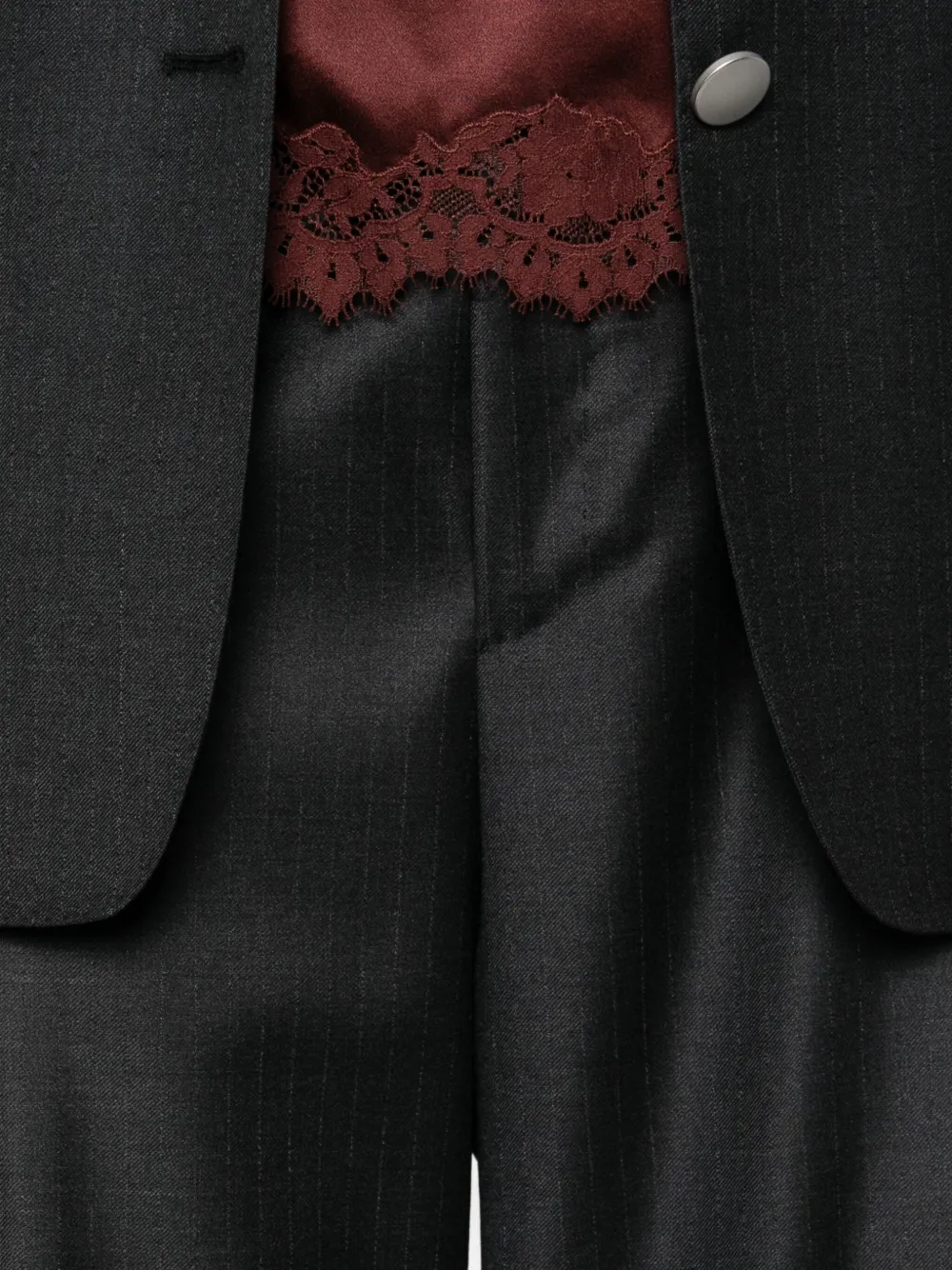 Tagliatore Buttoned Wool Suit In Black