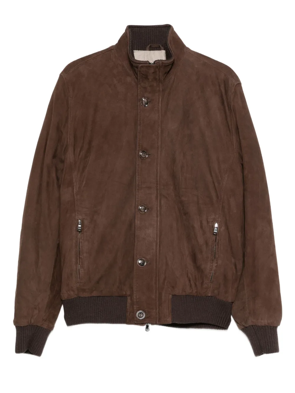 Barba long-sleeve jacket - Marrone