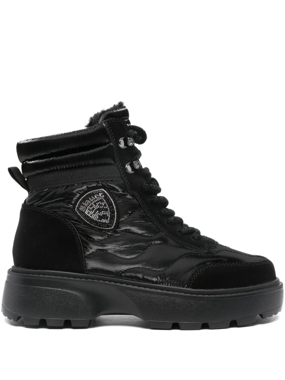 Blauer botas capitonadas | negro | Image 1