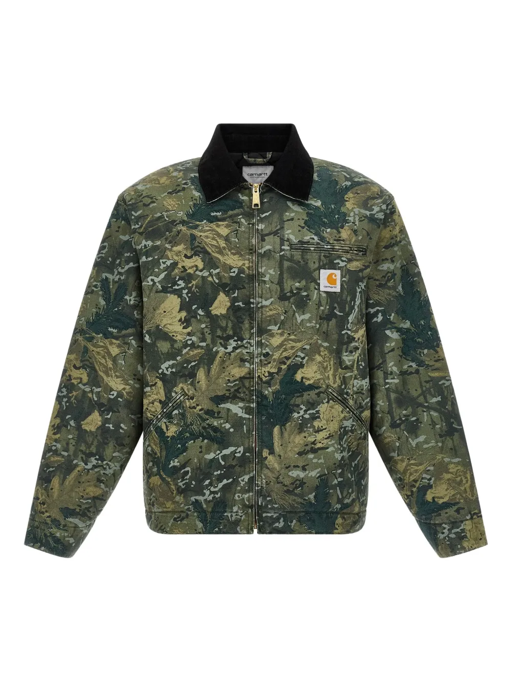 Carhartt Velvet Collar Detroit Jacket In Multi