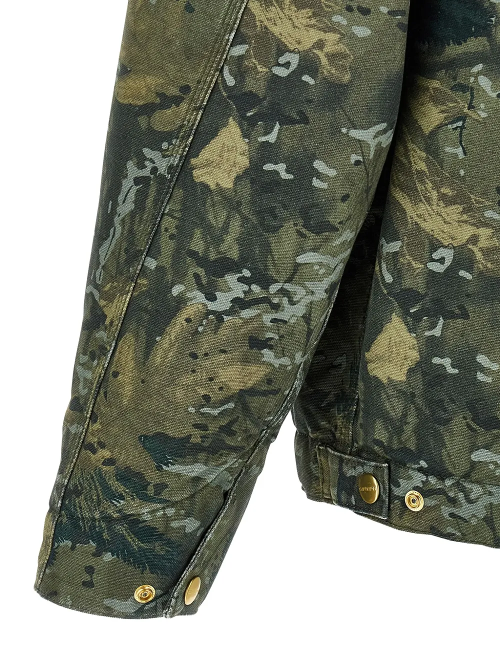 Carhartt Velvet Collar Detroit Jacket In Multi