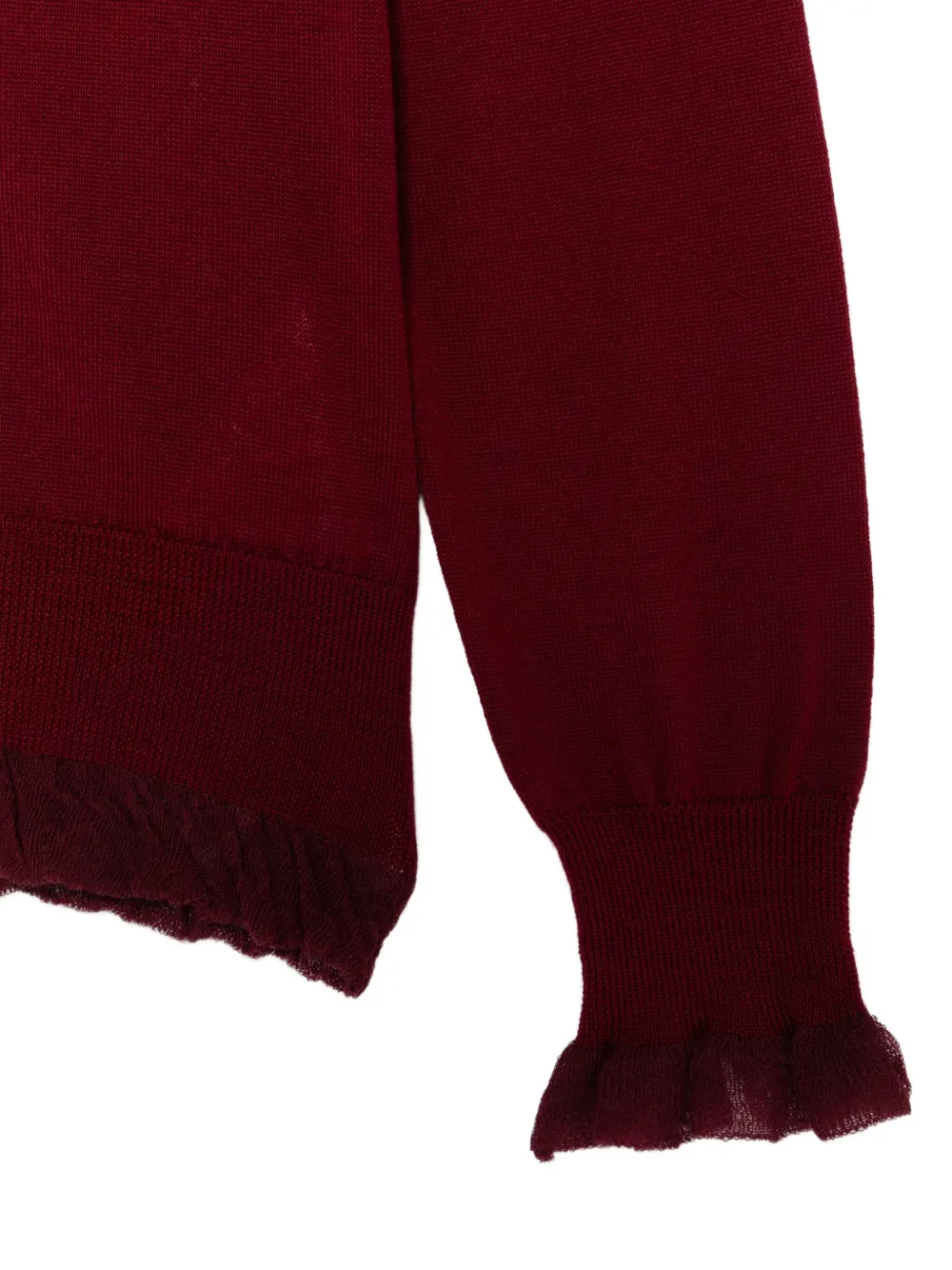 Comme Des Garçons Comme Des Garçons Wollen trui Rood