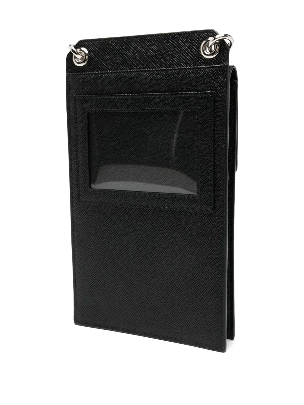Pre-owned Prada Leather Crossbody Bag In Black