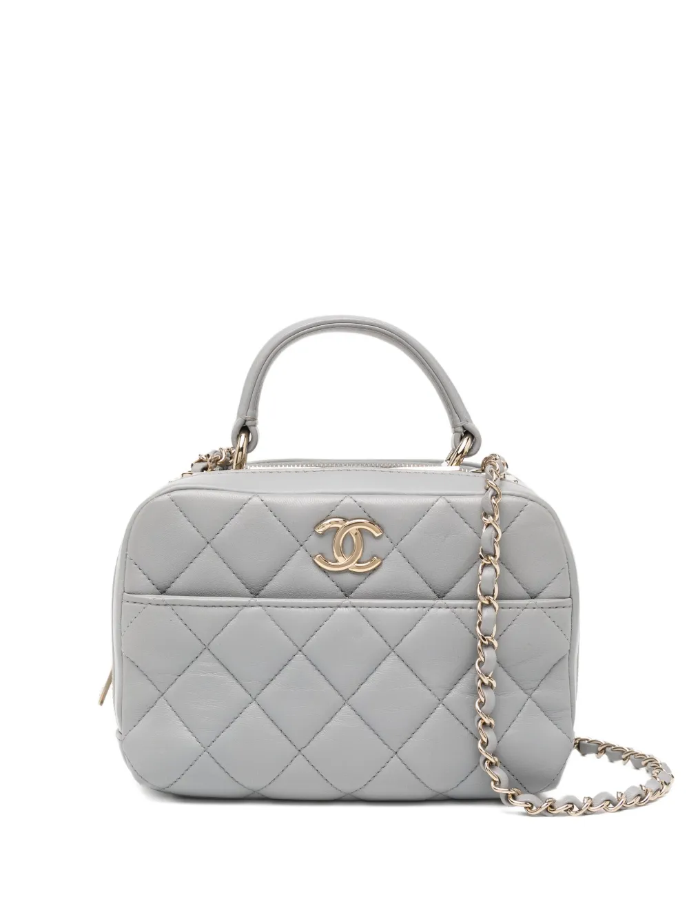CHANEL Pre-Owned nini Trendy CC bowler bag - Grigio