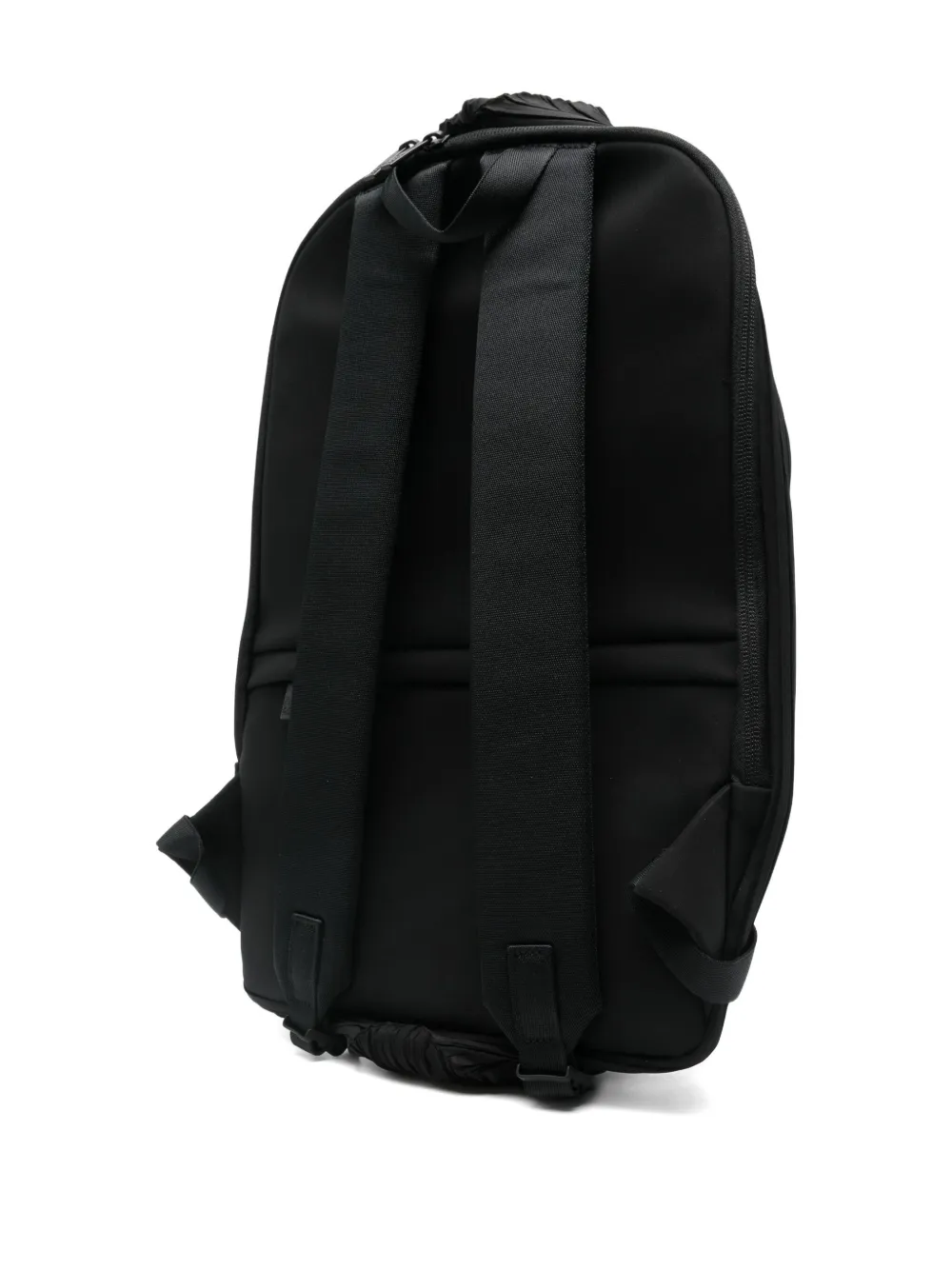 Issey Miyake Pleated Zip Backpack In Blue
