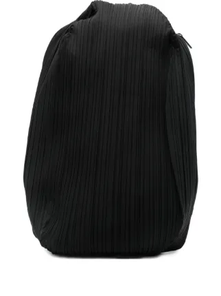 Pleats Please Issey Miyake Pleated Zip Backpack | Blue | FARFETCH SG