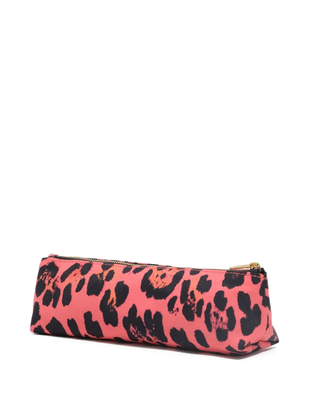 Bimba y Lola small leopard-print makeup bag | Pink | Image 1