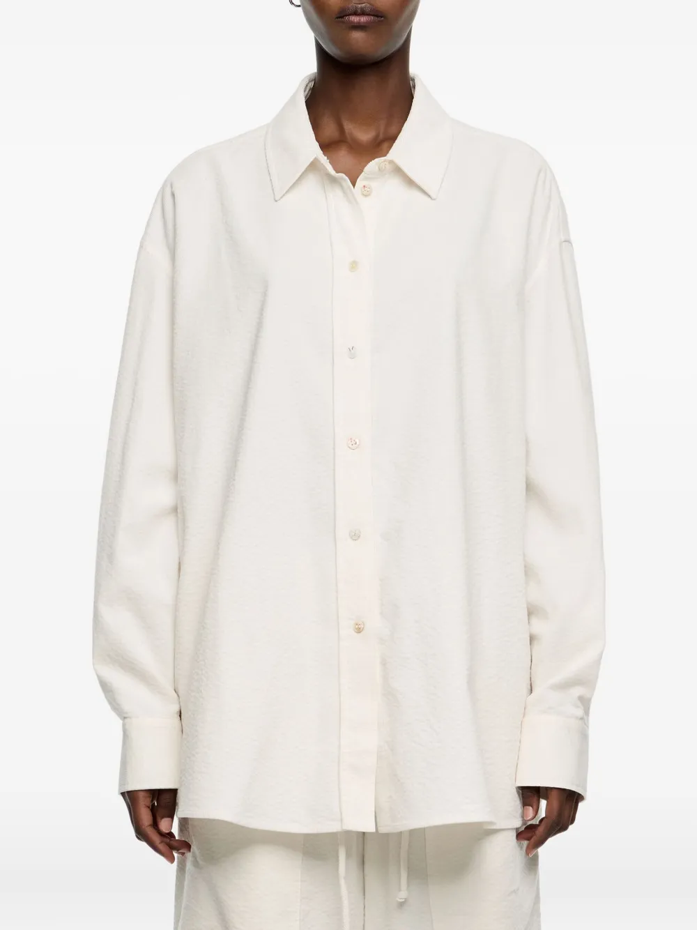 Bimba y Lola Blouse van katoenblend - Wit