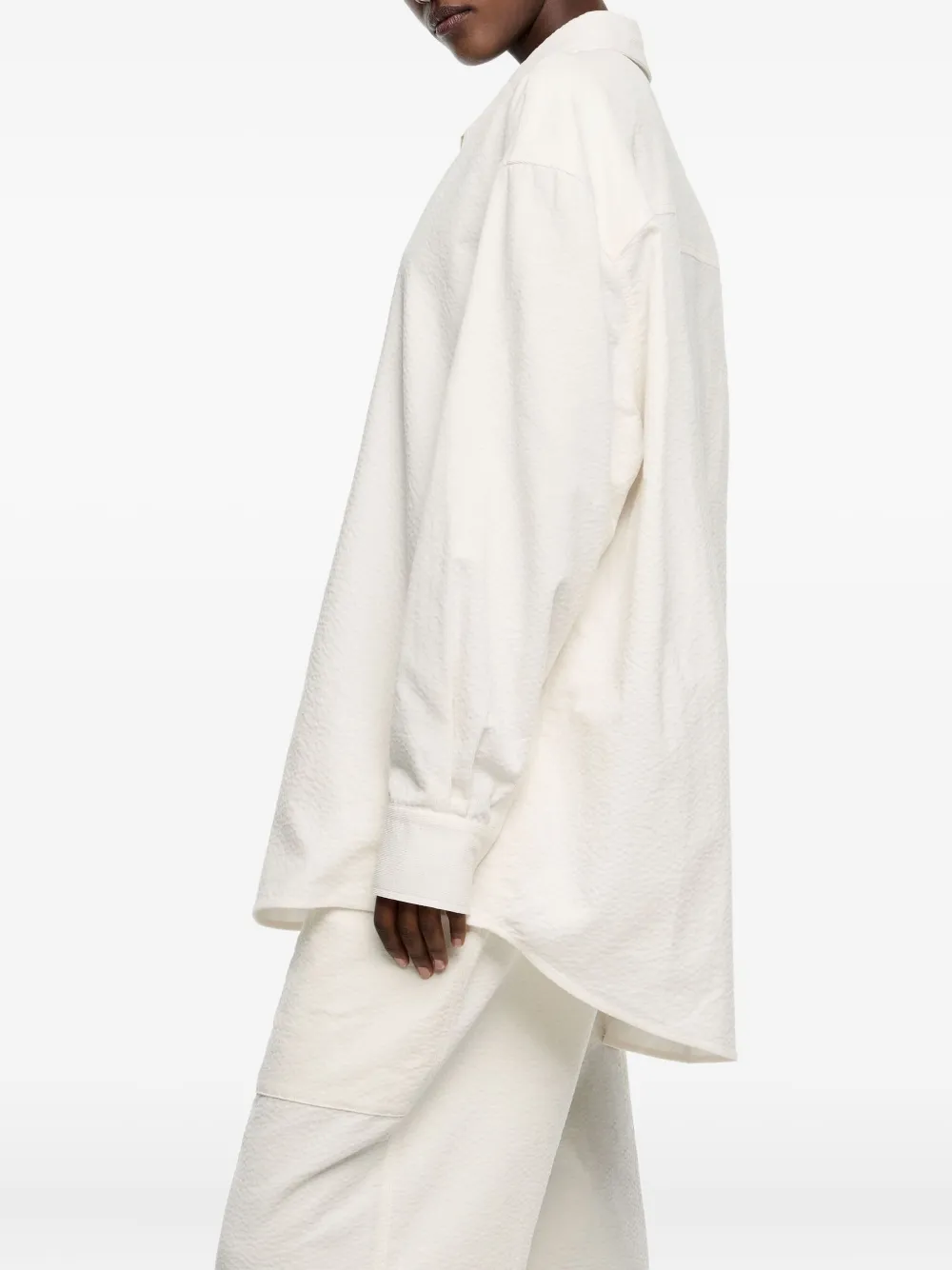 Bimba y Lola Blouse van katoenblend Wit