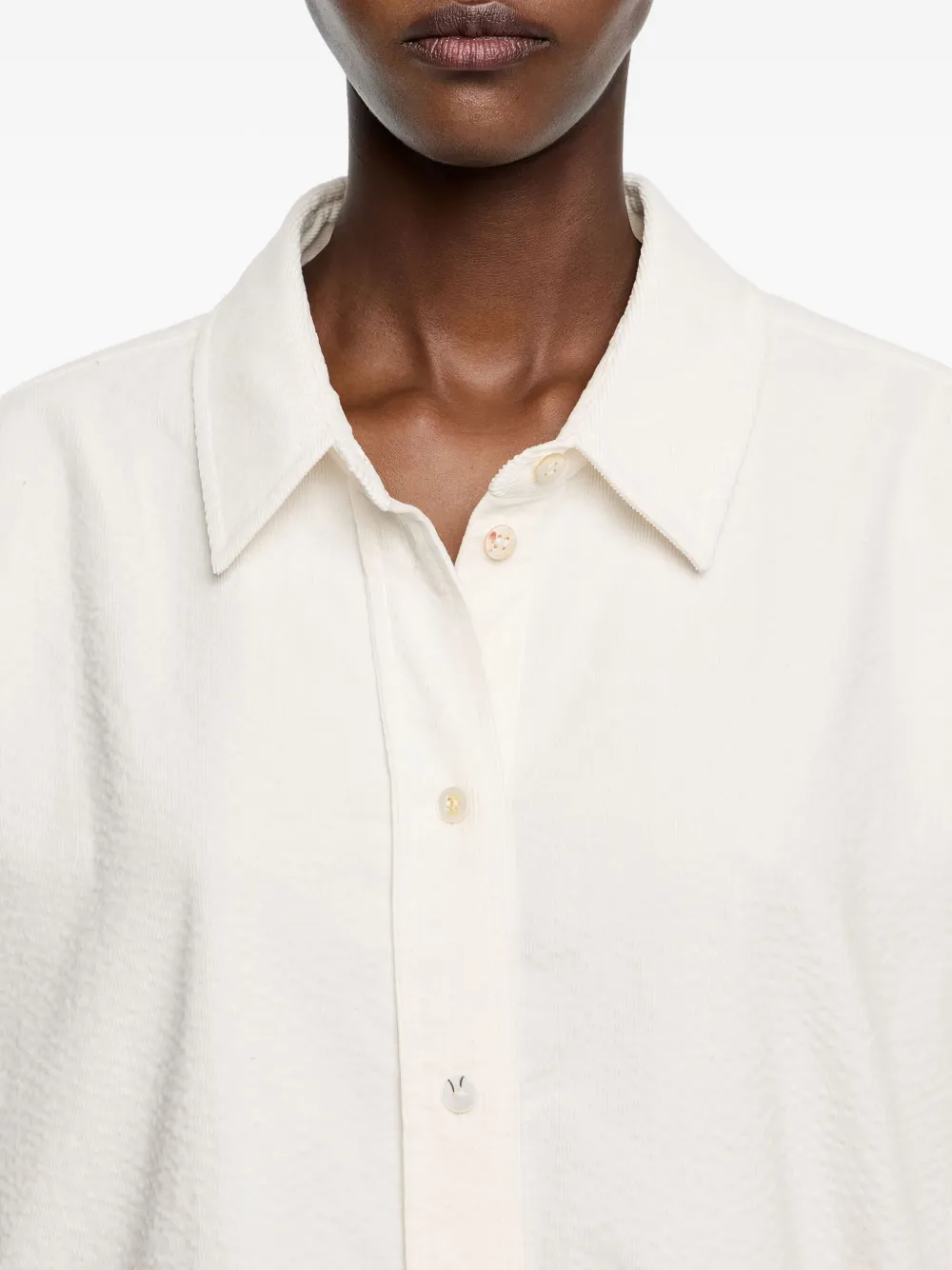 Bimba y Lola Blouse van katoenblend Wit