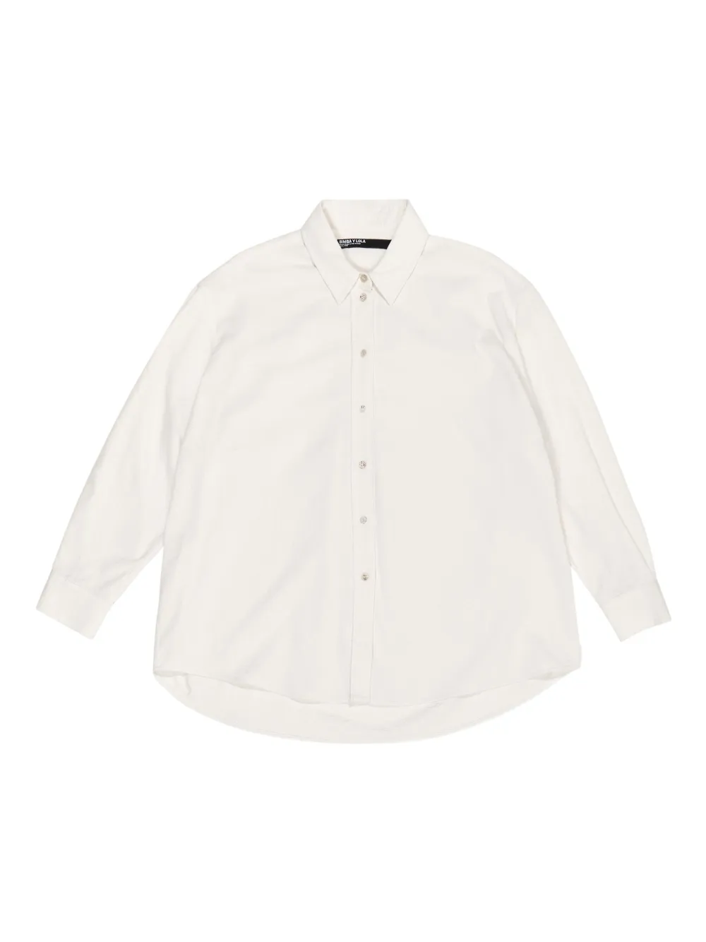 Bimba Y Lola Cotton Blend Shirt In White