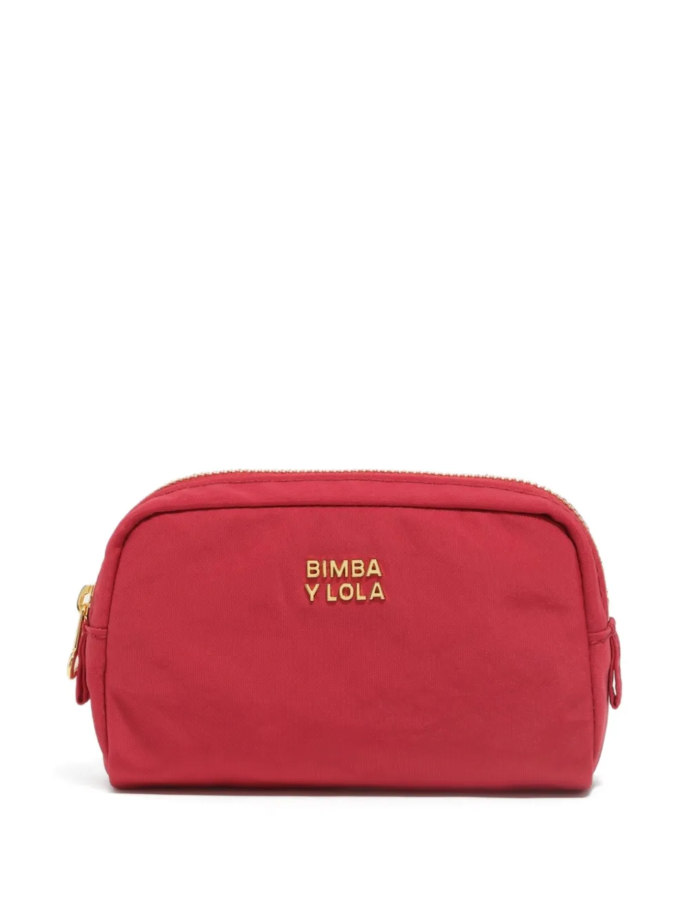 Bimba y Lola logo-lettering make-up bag | Red | Image 1