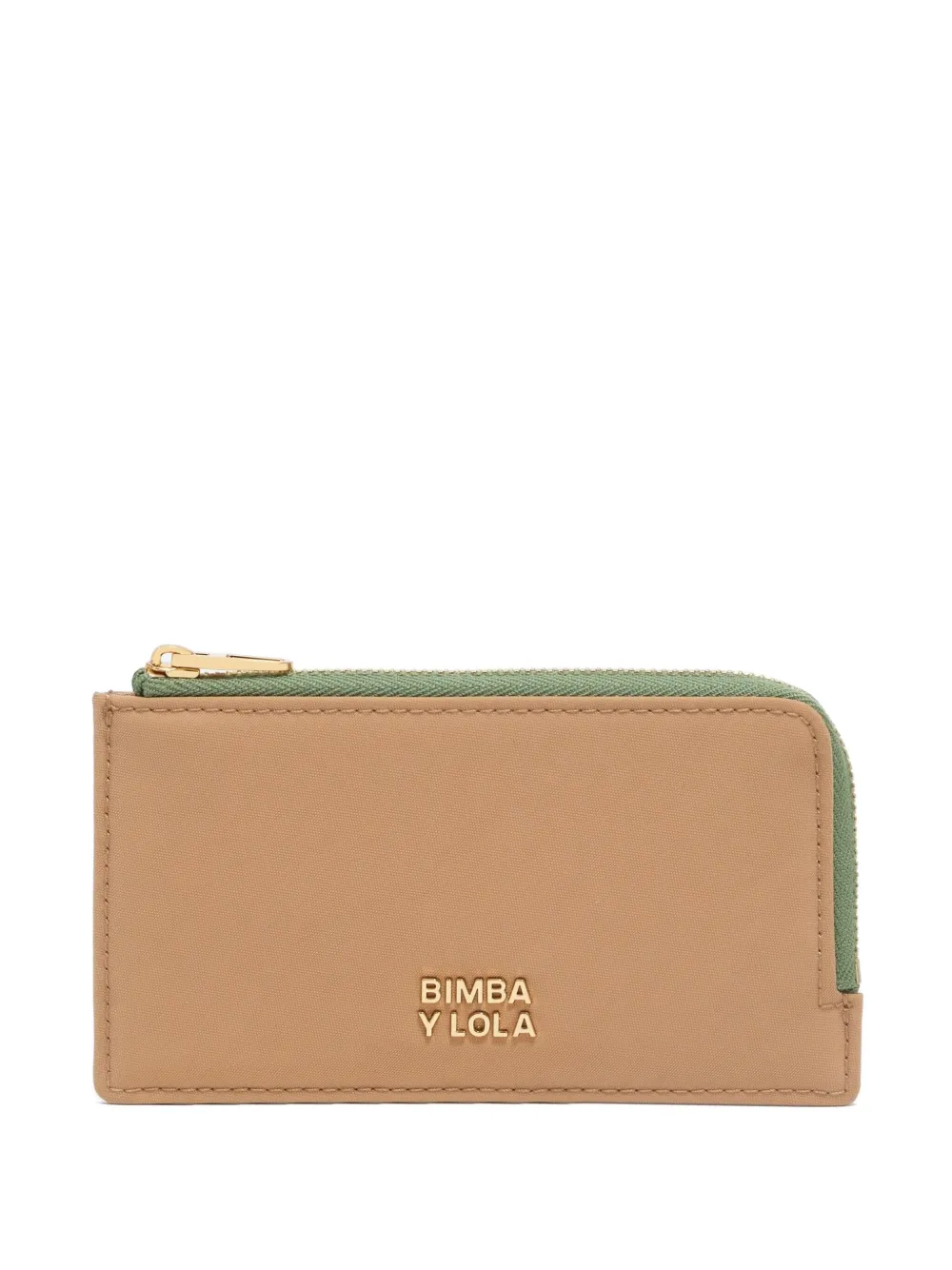 Bimba Y Lola Logo-lettering Wallet In Brown
