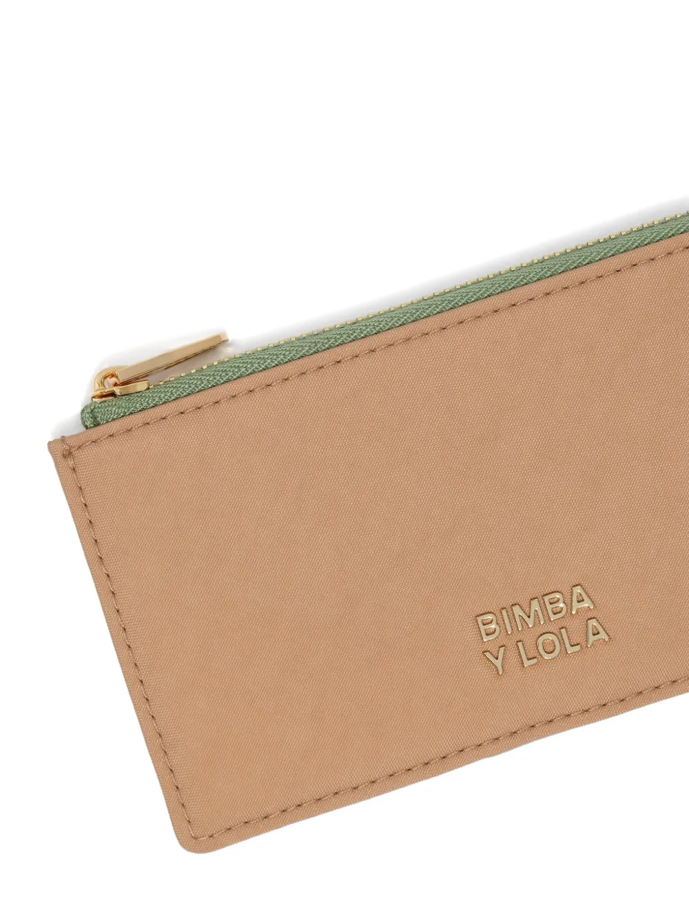 Bimba Y Lola Logo-lettering Wallet In Brown