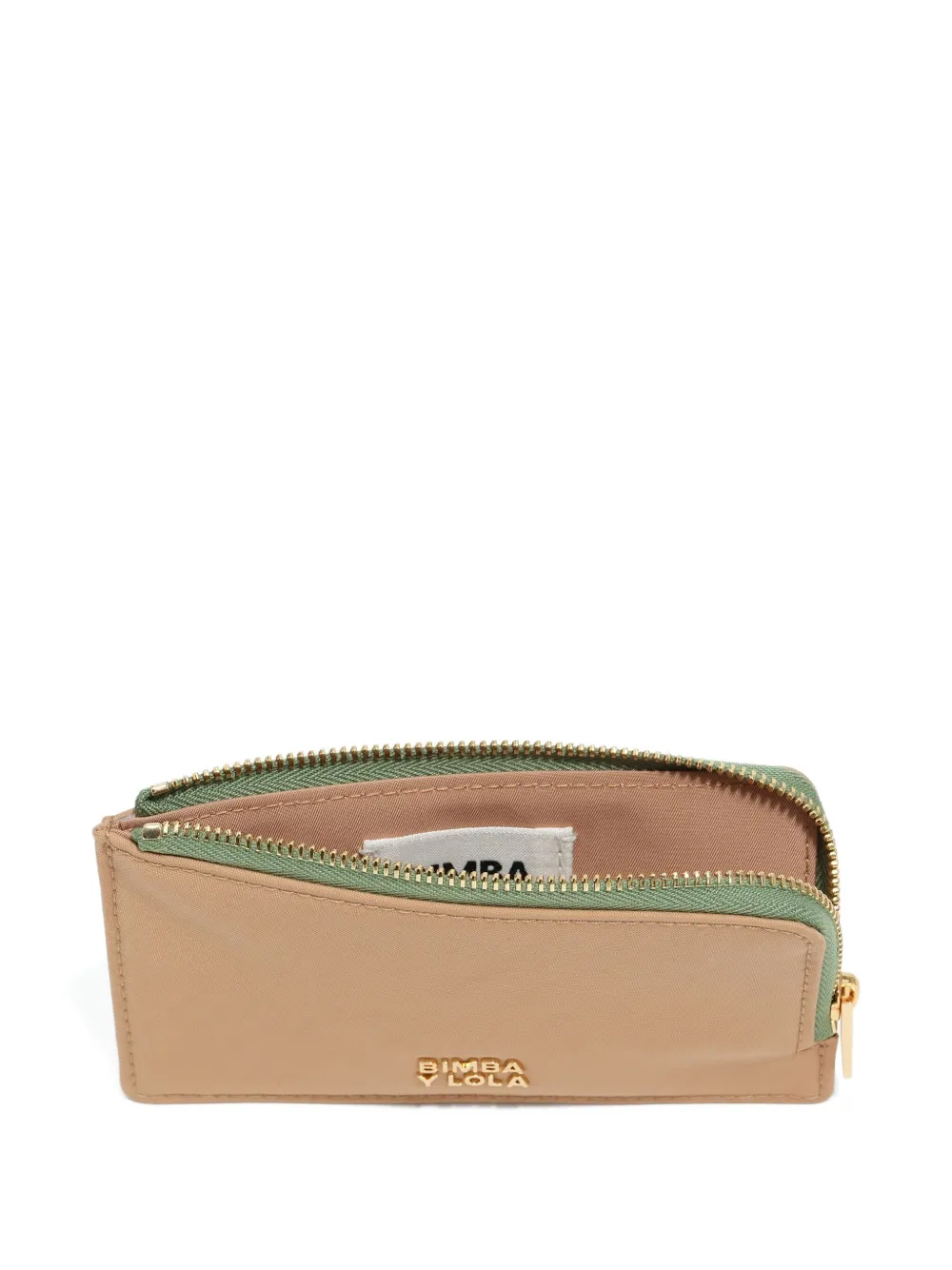 Bimba Y Lola Logo-lettering Wallet In Brown