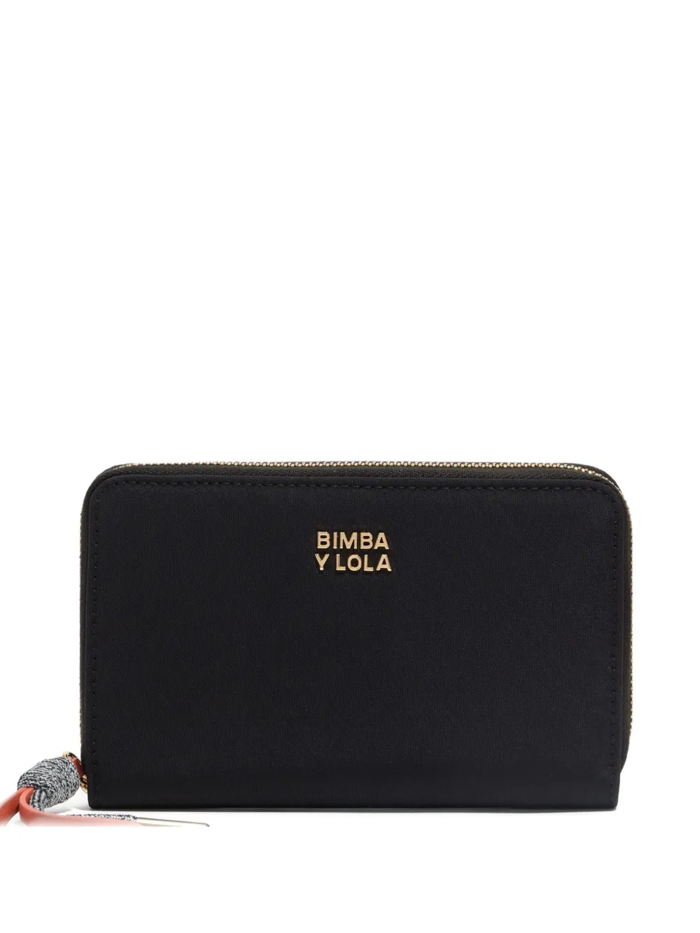 Bimba y Lola medium logo-lettering wallet | Black | Image 1