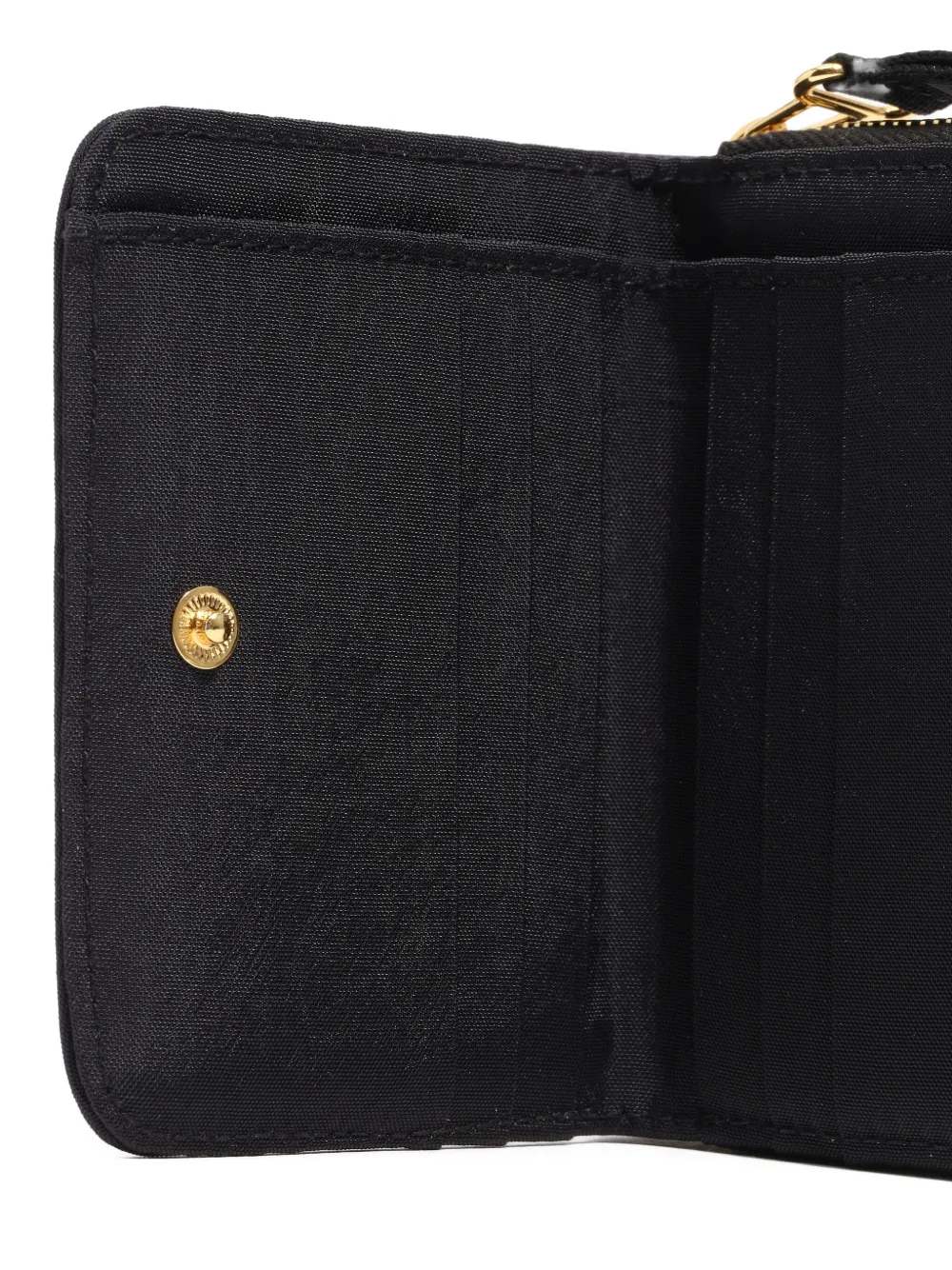 Bimba Y Lola Zip-around Wrist-strap Wallet In Black