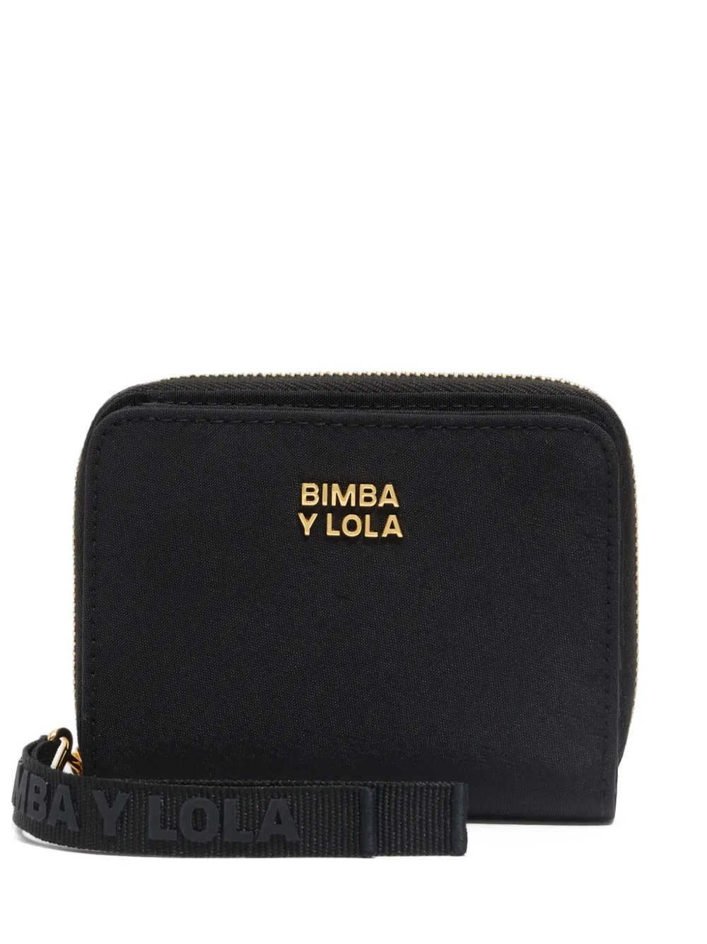 Bimba y Lola zip-around wrist-strap wallet | Black | Image 1