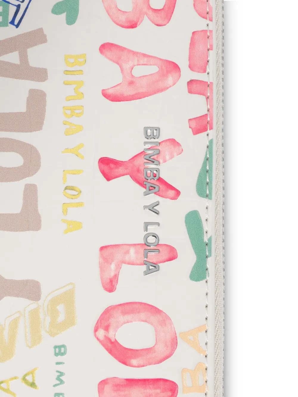 Bimba y Lola Portemonnee met logoprint Beige