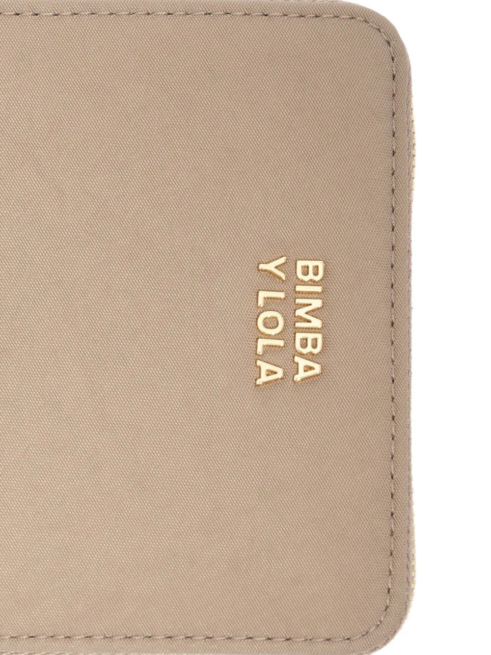 Bimba Y Lola Logo-lettering Wallet In Brown