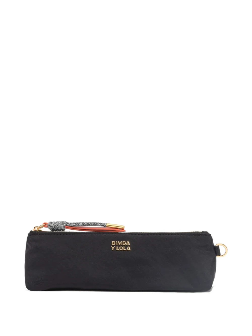 Bimba y Lola small logo-lettering makeup bag | Black | Image 1
