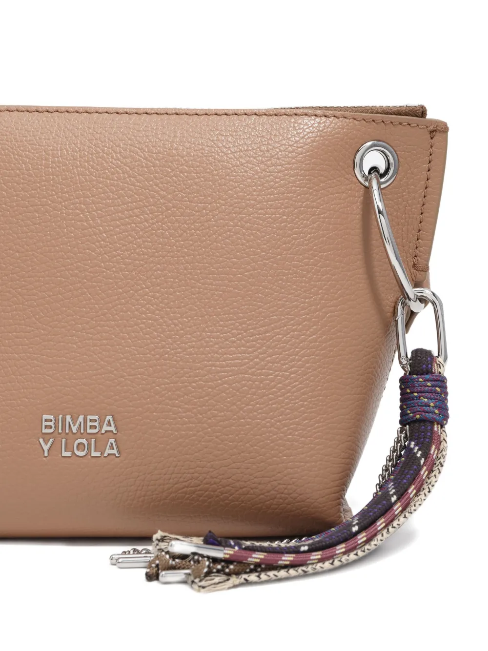 Bimba y Lola Leren schoudertas Bruin