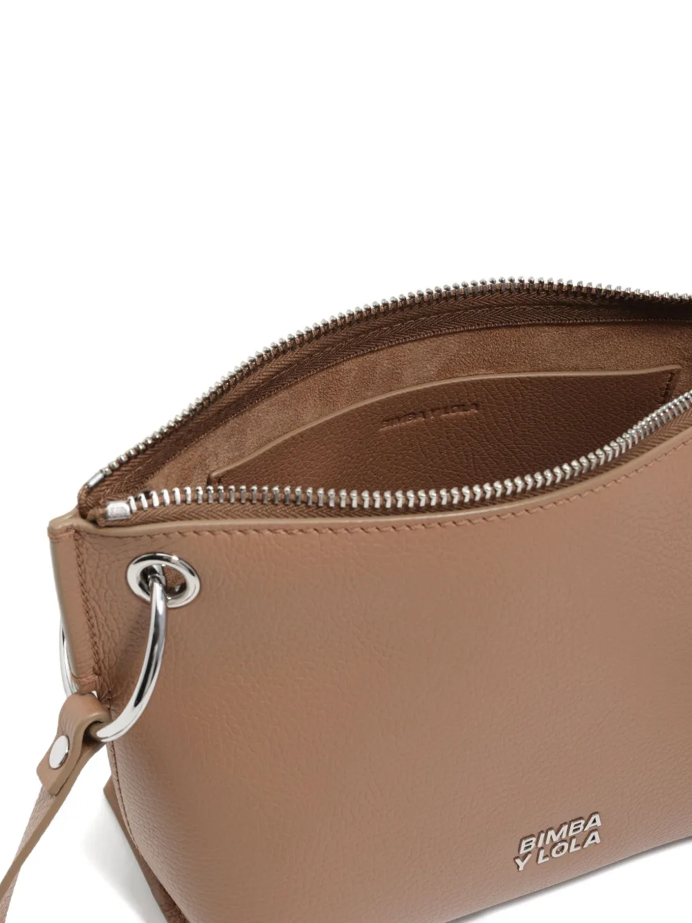 Bimba y Lola Leren schoudertas Bruin