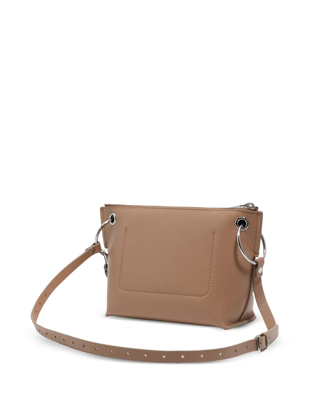 Bimba y Lola medium leather shoulder bag - Bruin