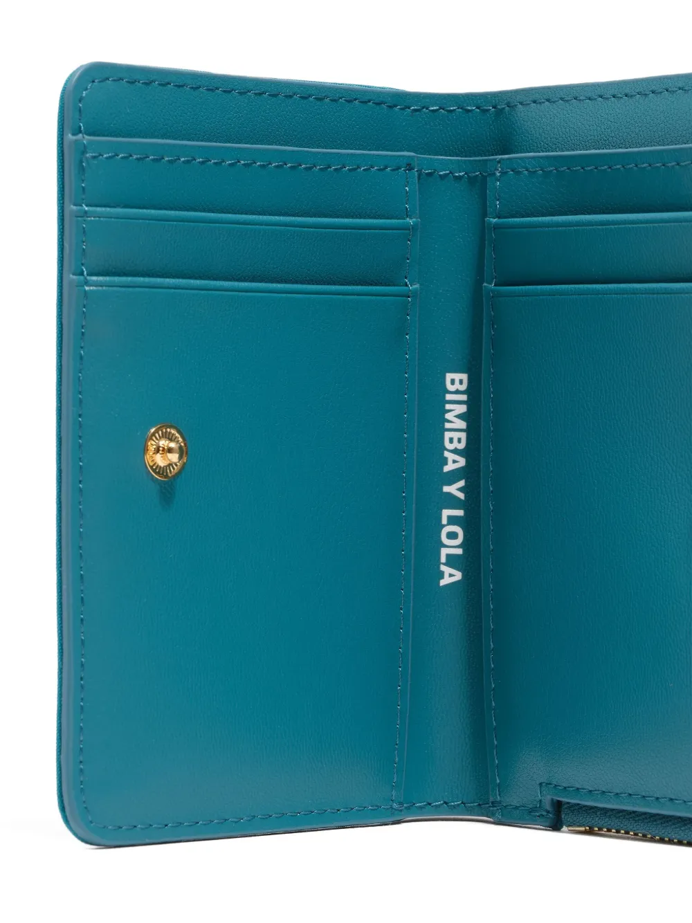 Bimba Y Lola Zip Wallet In Blue