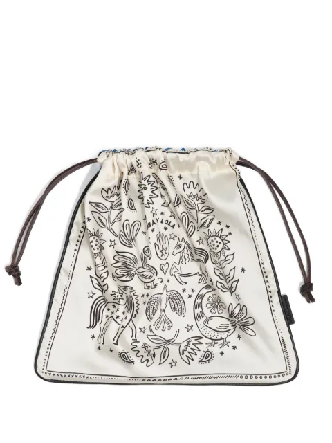 BIMBA Y LOLA drawstring pouch bag