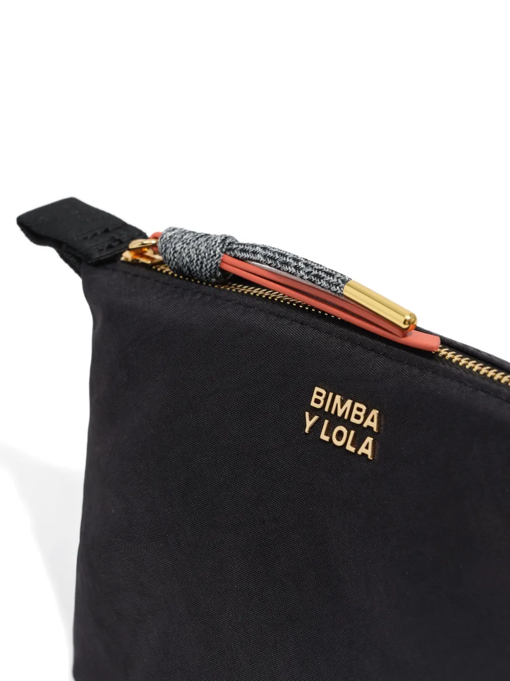 Bimba y Lola Make-up tas met logo Zwart