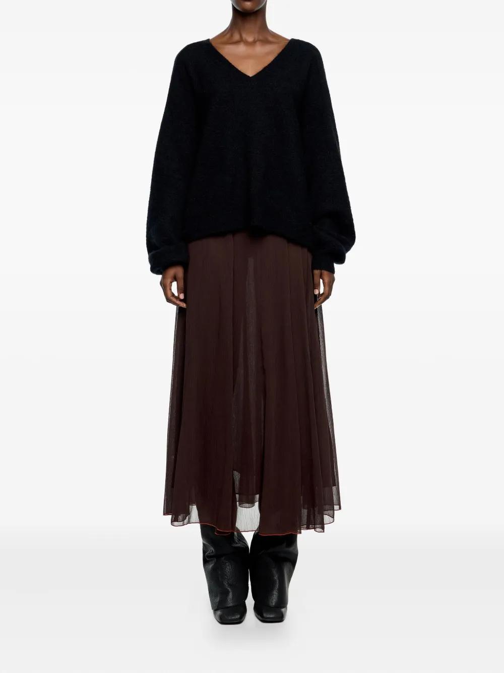 Bimba y Lola gathered midi skirt | Pleated Skirts | Image 2
