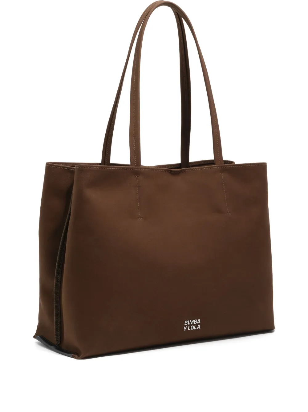 Bimba y Lola logo-lettering tote bag - Verde