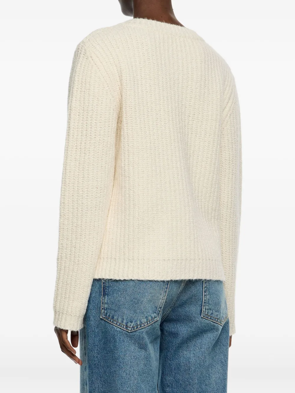 Bimba y Lola Button-up vest IVORY