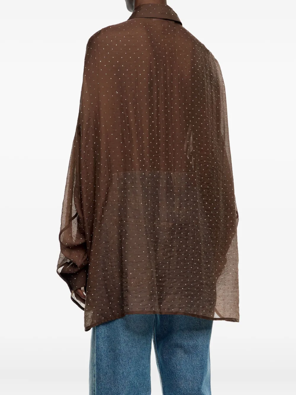 Bimba Y Lola Oversized Shirt In Multi