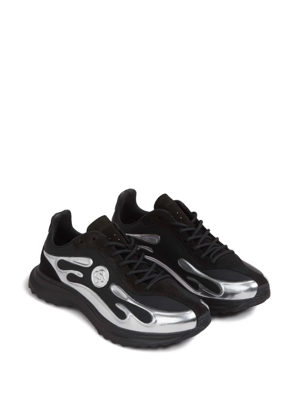 Casablanca flame-appliqué sneakers | Low-Tops | Image 2
