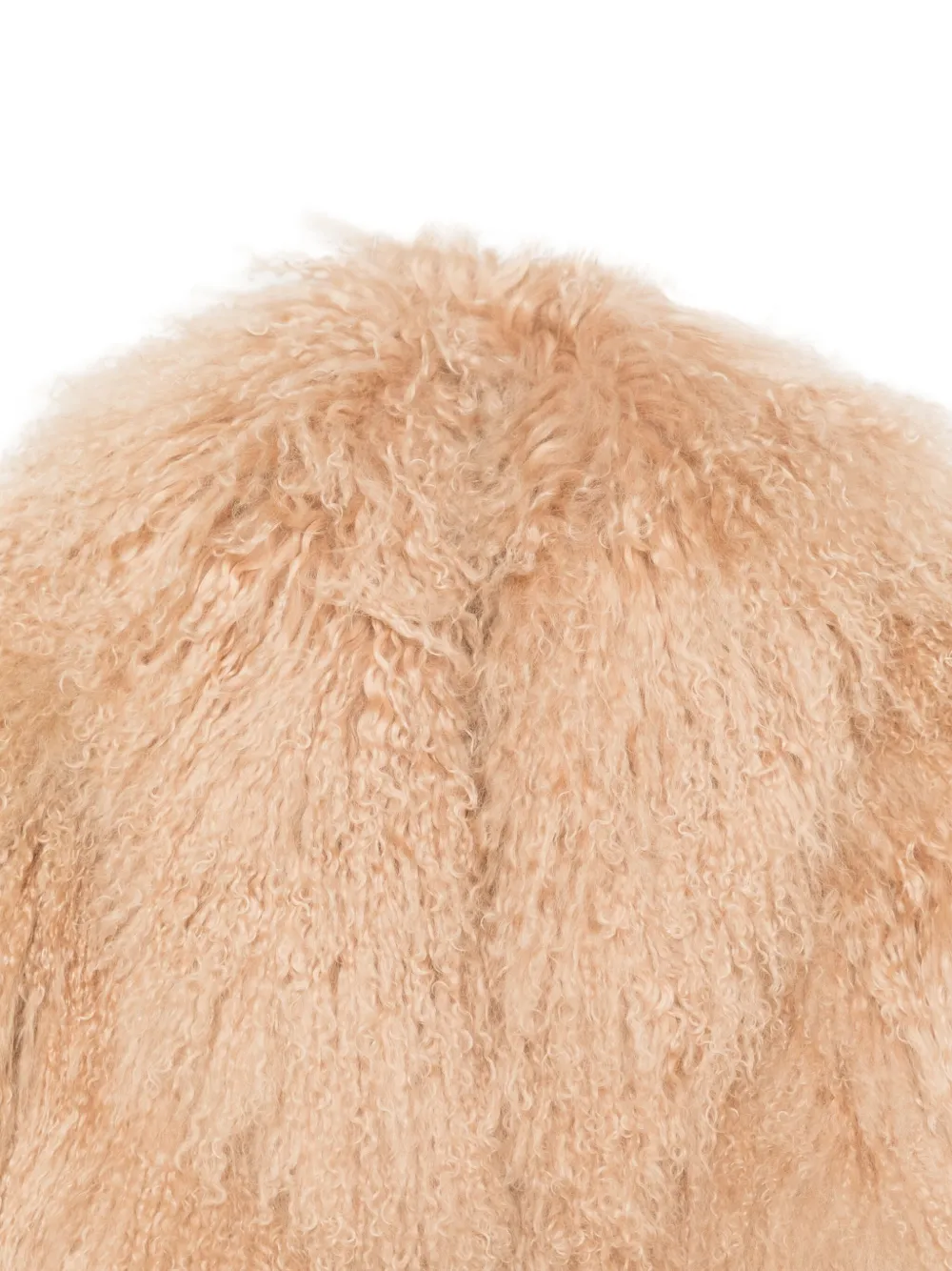 Blancha Mongolia lammy coat Beige