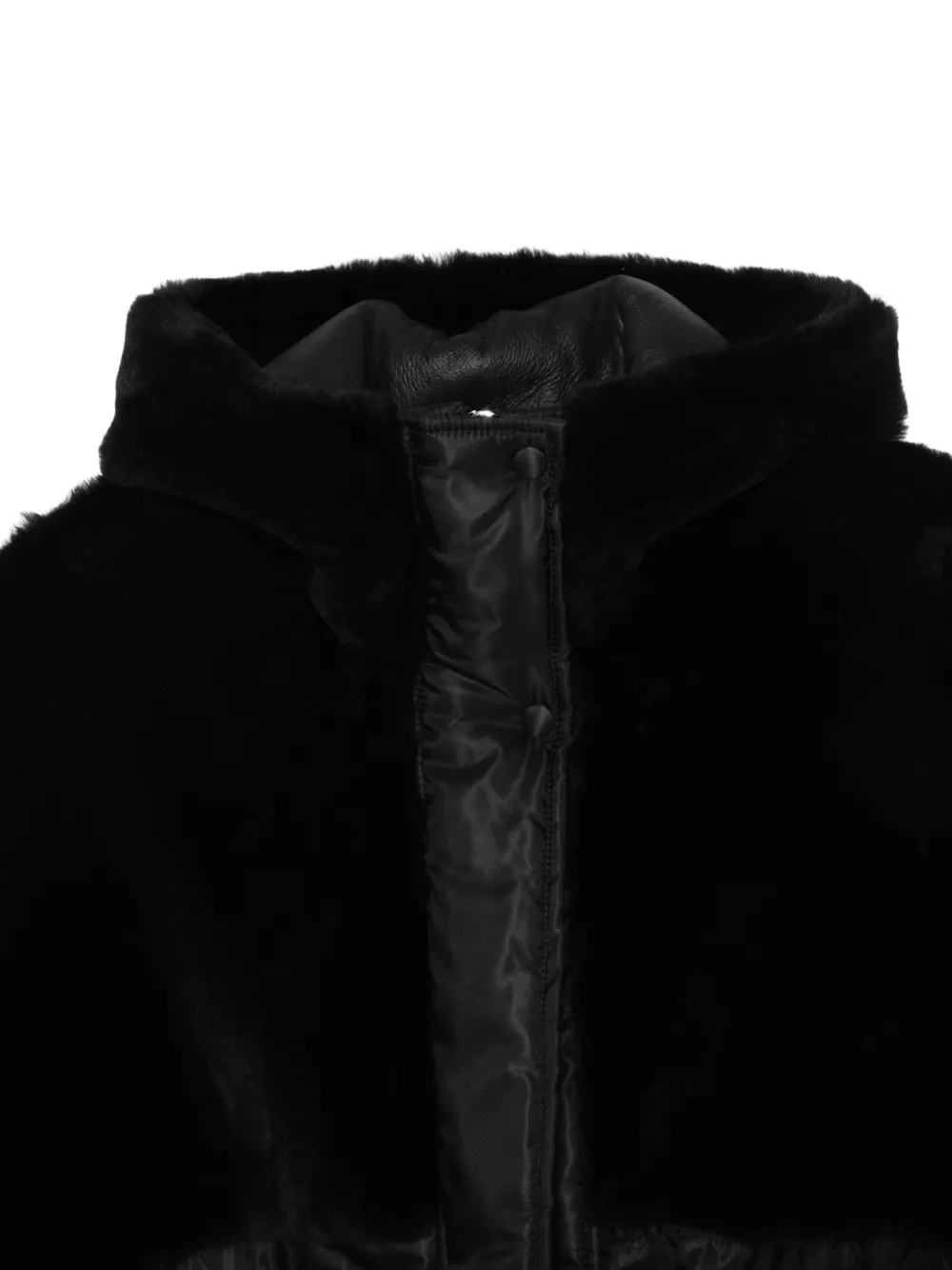 Blancha Parka met capuchon Zwart