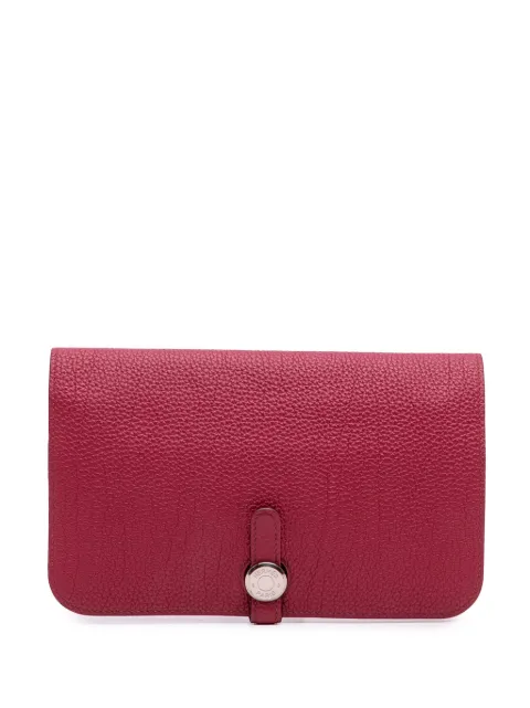 Hermès Pre-Owned 2015 Togo Dogon Duo Wallet GM long wallets