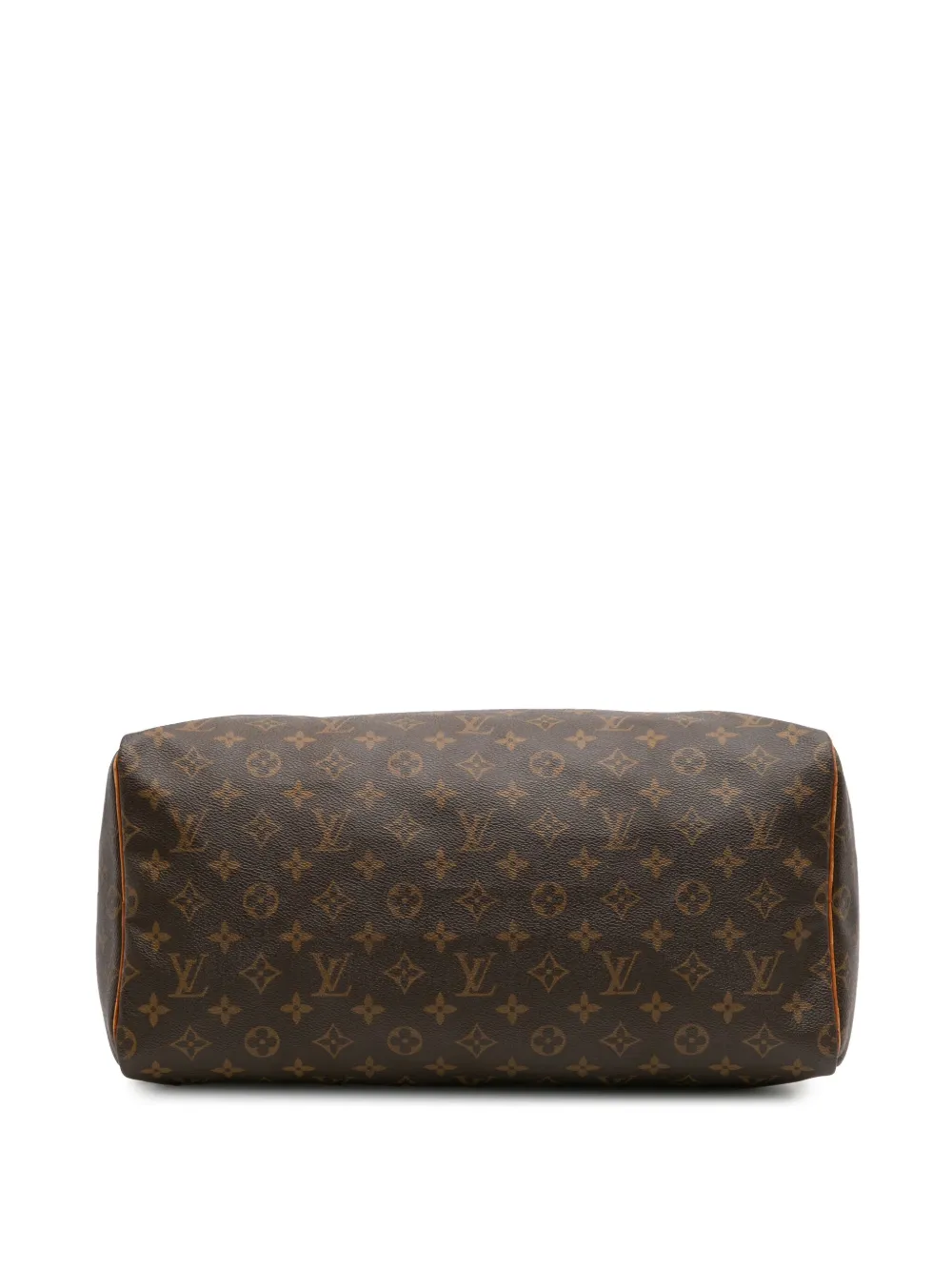Pre-owned Louis Vuitton 1995 Monogram Speedy 40 Boston Bag In Brown