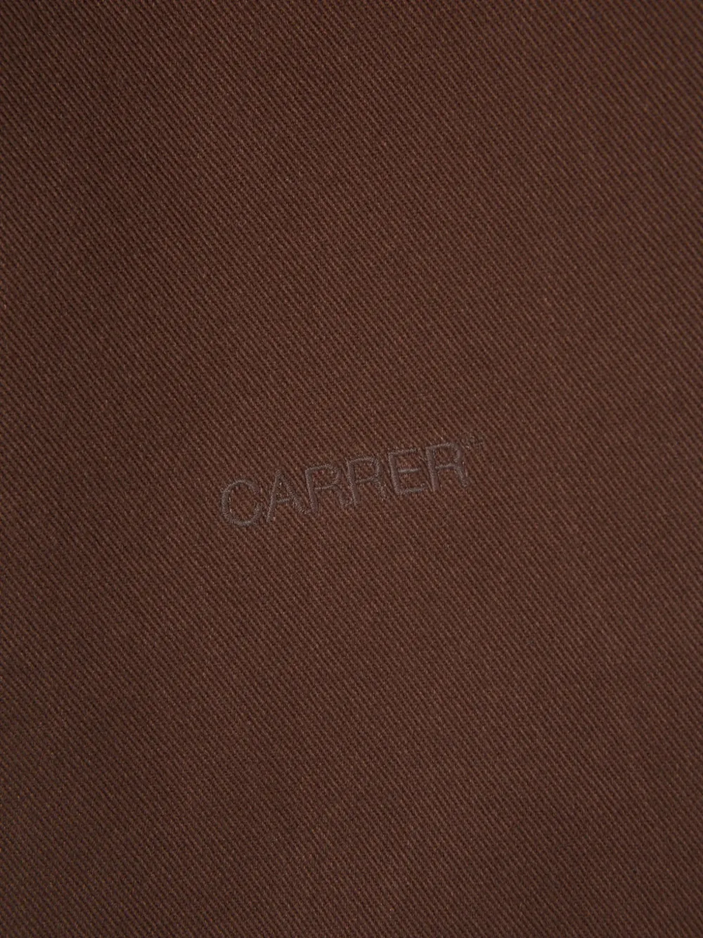 Carrera wide-leg straight-hem trousers Bruin