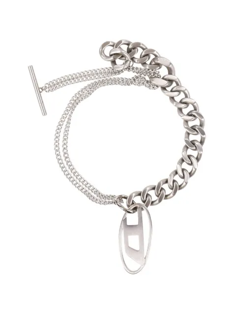 Diesel bracelet en chaîne à logo