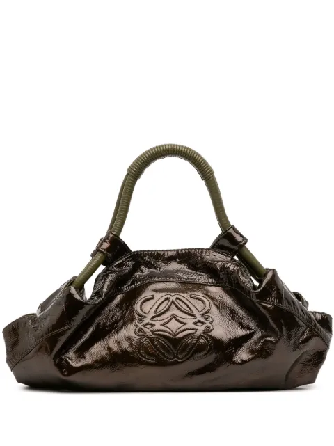 Loewe Pre-Owned 2008 Bicolor Patent Aire hobo bag
