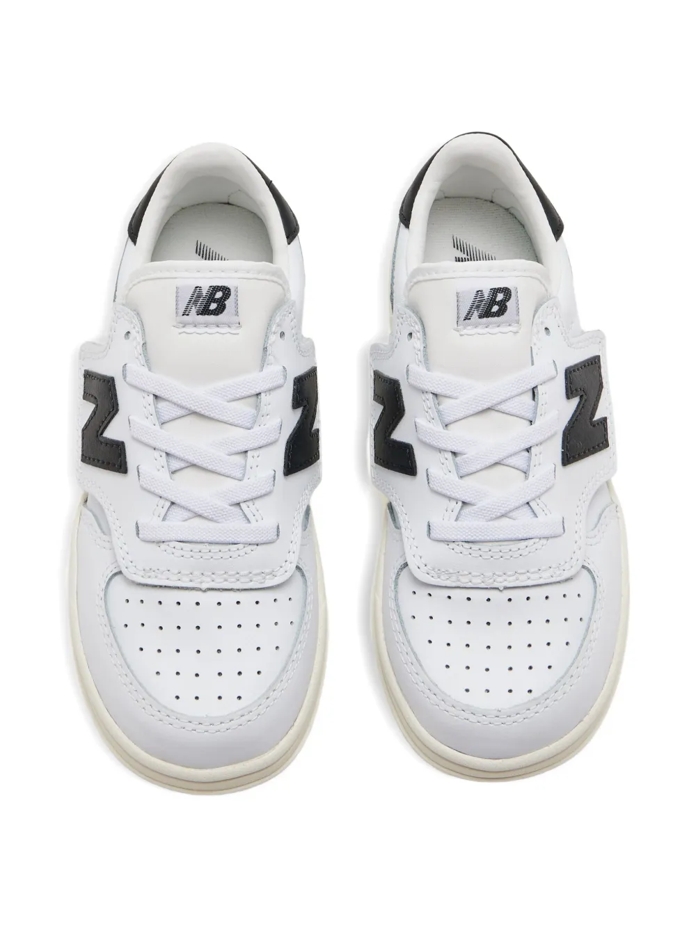 New Balance Sneakers met logopatch Wit