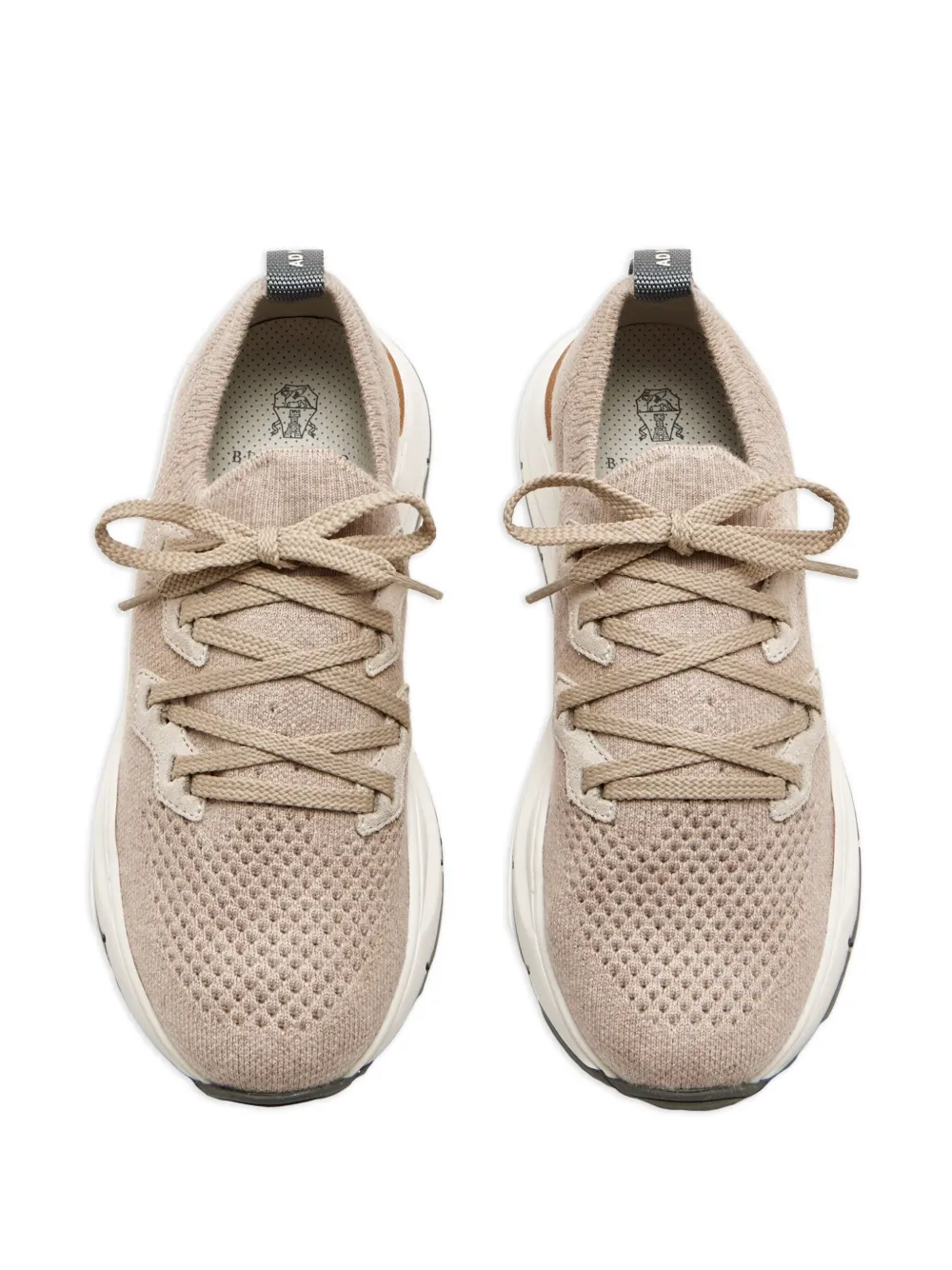 Brunello Cucinelli Kids Sneakers Beige