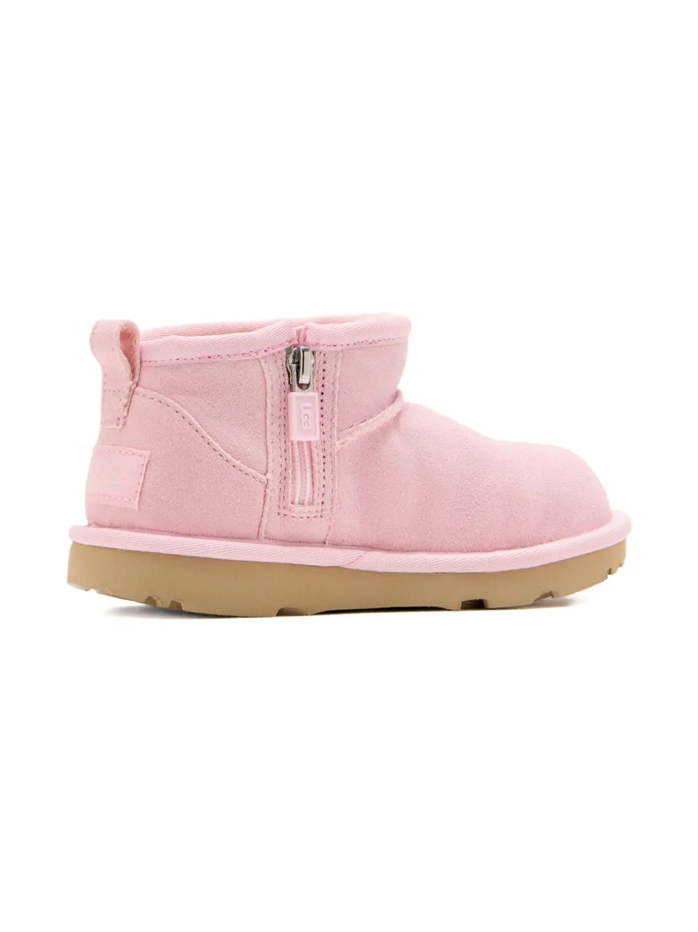 UGG Kids Suède laarzen met rits Roze