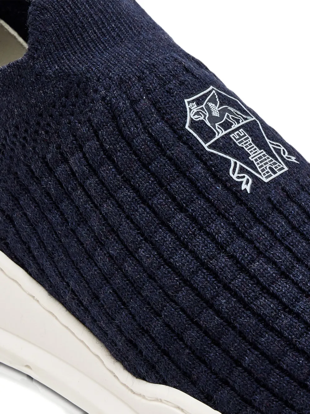 Brunello Cucinelli Logo-print Sneakers In Blue