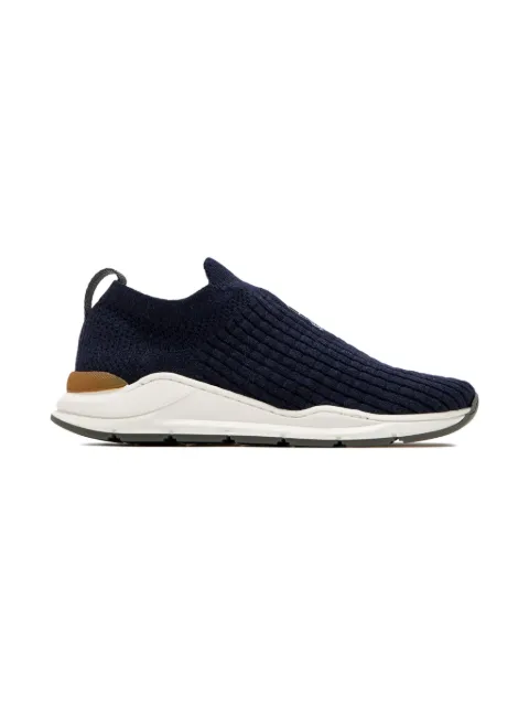 Brunello Cucinelli Kids logo-print sneakers