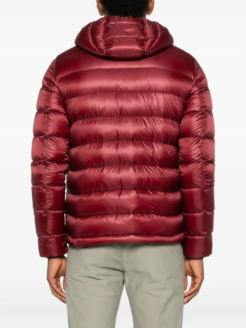 Herno Zip-fastening Jacket In Red